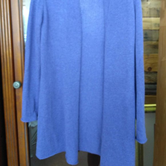 LAMBERTO LOSANI Purple Cashmere Cardigan S - Picture 6 of 6